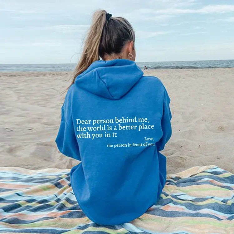 "Dear Person Behind Me" Sweatshirt